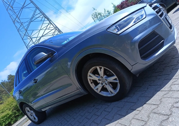 Audi Q3 cena 66000 przebieg: 89000, rok produkcji 2017 z Poznań małe 137